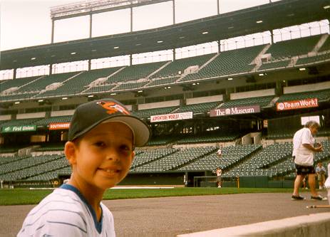 Jack at Camden Yards.